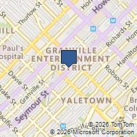 Map Vancouver, BC V6B3M1, Canada