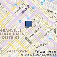 Map Vancouver, BC V6B4M9, Canada