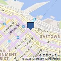 Map Vancouver, BC V6B4N4, Canada