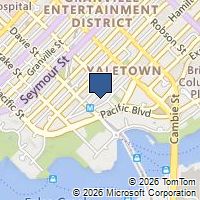 Map Vancouver, BC V6B4X2, Canada