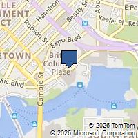 Map Vancouver, BC V6B5E7, Canada