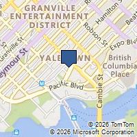 Map Vancouver, BC V6B5L7, Canada