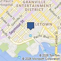 Map Vancouver, BC V6B5P6, Canada