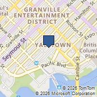 Map Vancouver, BC V6B5P9, Canada