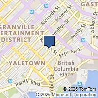 Map Vancouver, BC V6B6A1, Canada
