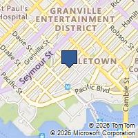 Map Vancouver, BC V6B6L5, Canada