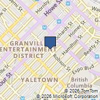 Map Vancouver, BC V6B6L9, Canada