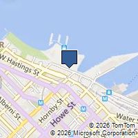 Map Vancouver, BC V6C0C3, Canada