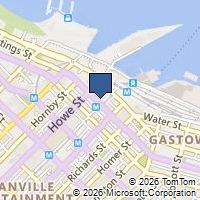 Map Vancouver, BC V6C1A1, Canada