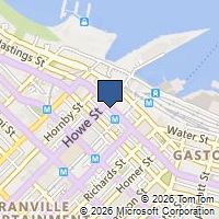 Map Vancouver, BC V6C1A5, Canada