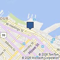 Map Vancouver, BC V6C1C7, Canada