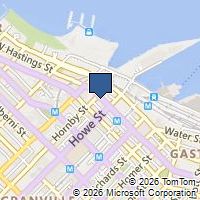 Map Vancouver, BC V6C1E1, Canada