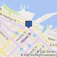 Map Vancouver, BC V6C1E5, Canada