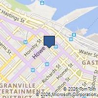 Map Vancouver, BC V6C1G8, Canada