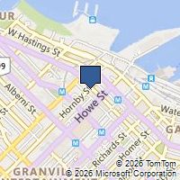 Map Vancouver, BC V6C1J9, Canada