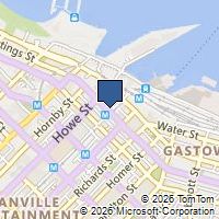 Map Vancouver, BC V6C1T2, Canada