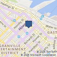 Map Vancouver, BC V6C1W6, Canada