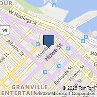 Map Vancouver, BC V6C2E7, Canada