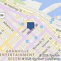 Map Vancouver, BC V6C2T5, Canada