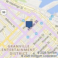 Map Vancouver, BC V6C2T6, Canada