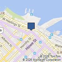 Map Vancouver, BC V6C2W2, Canada