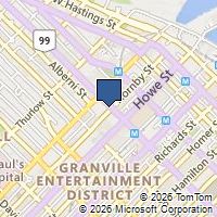 Map Vancouver, BC V6C2W6, Canada