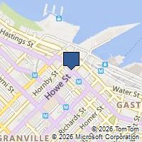 Map Vancouver, BC V6C2X4, Canada