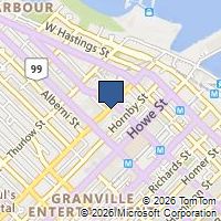 Map Vancouver, BC V6C2Z7, Canada