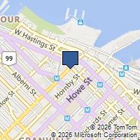 Map Vancouver, BC V6C3A8, Canada