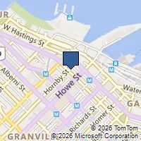 Map Vancouver, BC V6C3B2, Canada