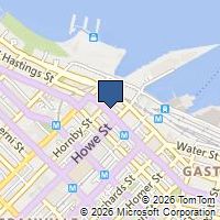 Map Vancouver, BC V6C3N6, Canada