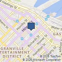 Map Vancouver, BC V6C3P1, Canada