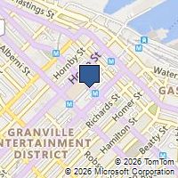 Map Vancouver, BC V6C3T3, Canada