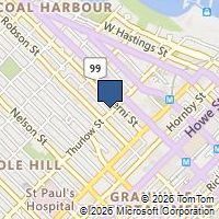 Map Vancouver, BC V6E0C5, Canada