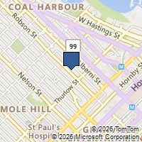 Map Vancouver, BC V6E1B5, Canada