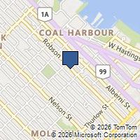 Map Vancouver, BC V6E1C5, Canada