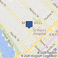 Map Vancouver, BC V6E1N2, Canada