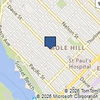 Map Vancouver, BC V6E1N3, Canada