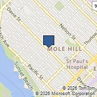 Map Vancouver, BC V6E1N4, Canada