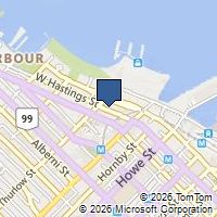 Map Vancouver, BC V6E2E9, Canada