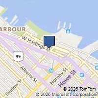 Map Vancouver, BC V6E2J3, Canada