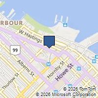 Map Vancouver, BC V6E2M6, Canada