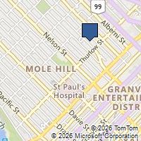 Map Vancouver, BC V6E2N7, Canada