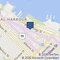 Map Vancouver, BC V6E2R1, Canada