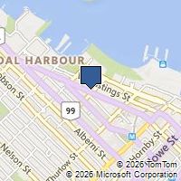 Map Vancouver, BC V6E2V2, Canada