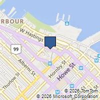 Map Vancouver, BC V6E3S7, Canada