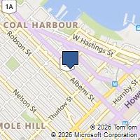 Map Vancouver, BC V6E4A2, Canada