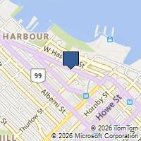 Map Vancouver, BC V6E4A4, Canada