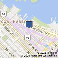 Map Vancouver, BC V6E4B1, Canada