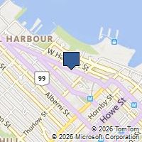 Map Vancouver, BC V6E4G1, Canada